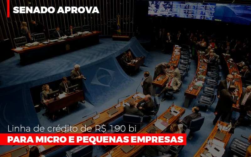 Senado Aprova Linha De Crédito De R$190 Bi Para Micro E Pequenas Empresas - Contabilidade em Vitória - ES | Control Tax