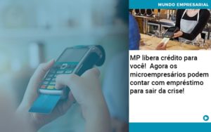 Mp Libera Credito Para Voce Agora Os Microempresarios Podem Contar Com Emprestimo Para Sair Da Crise - Contabilidade em Vitória - ES | Control Tax